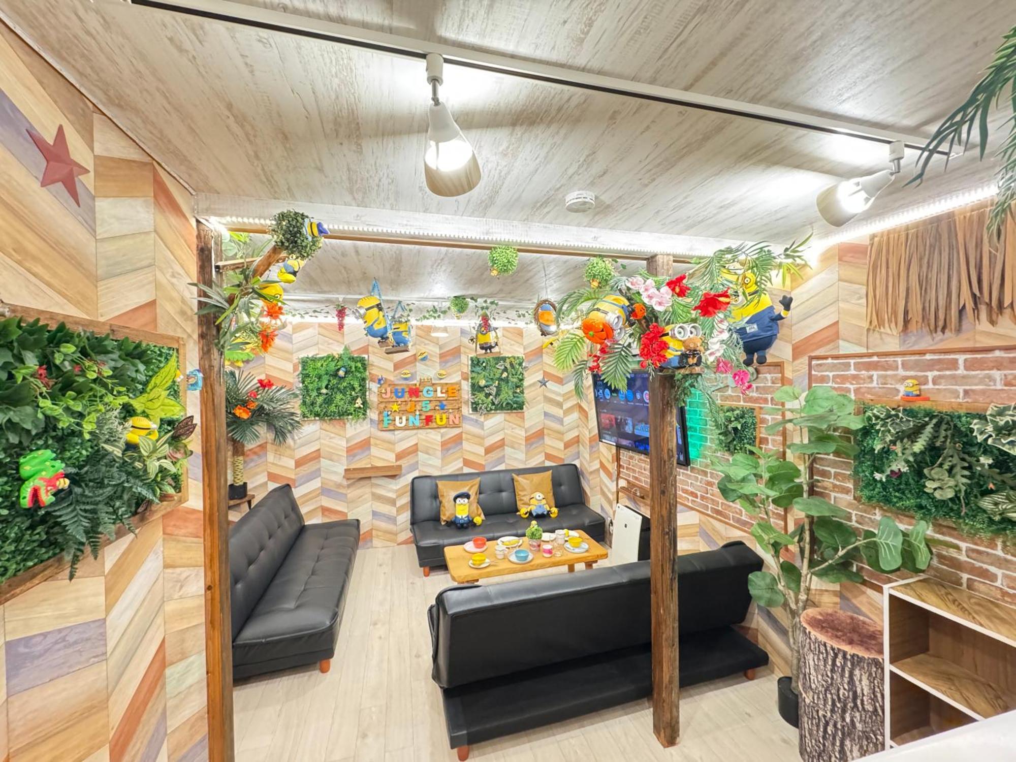 New Open Hotel Jungle Fun Fun J5 Coin Parking 500Yen For 24Hours Usj10 Minutes Osaka Bagian luar foto