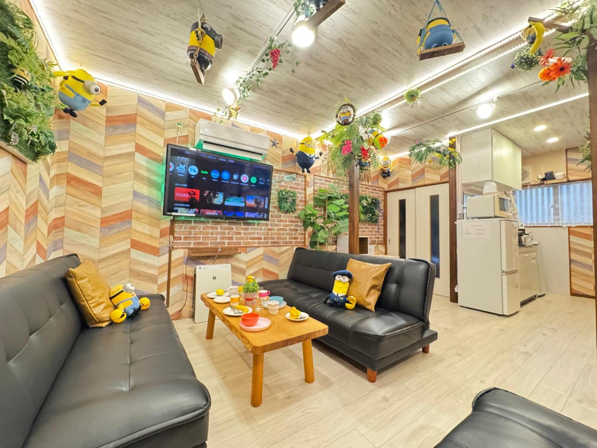 New Open Hotel Jungle Fun Fun J5 Coin Parking 500Yen For 24Hours Usj10 Minutes Osaka Bagian luar foto